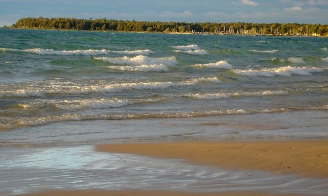 Beaches in Michigan Caseville Beach