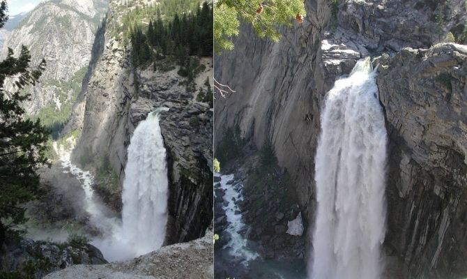 Illilouette Falls, Yosemite National Park, Mariposa County