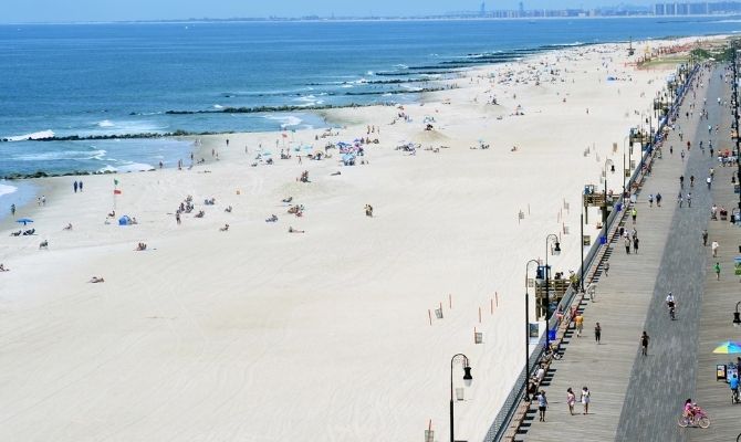 Long Beach Boardwalk New York
