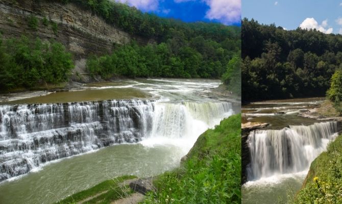 Lower Falls, Letchworth State Park NY