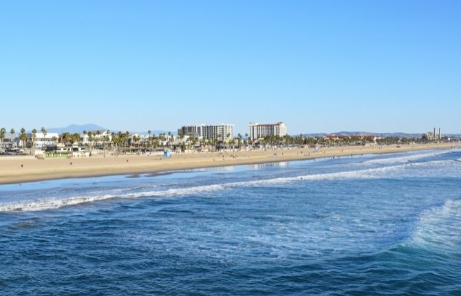 Beaches in California Huntington State Beach