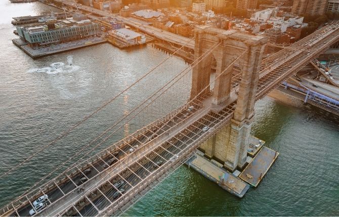 The Brooklyn Bridge, NYC