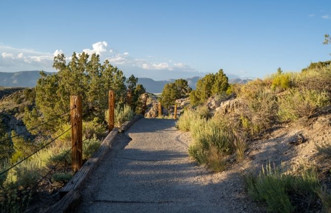 Trail to Hot Creek Geological Site