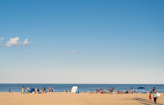 Beaches in New Jersey Belmar Beach