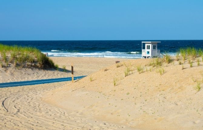 Beaches in New Jersey Sea Girt Beach