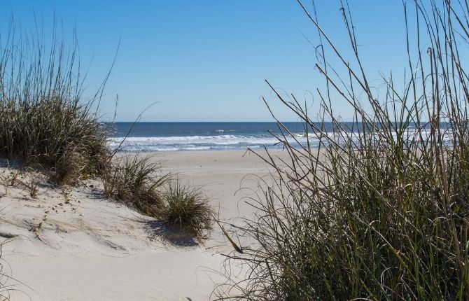 Family Beaches in North Carolina Bald Head Island Beach
