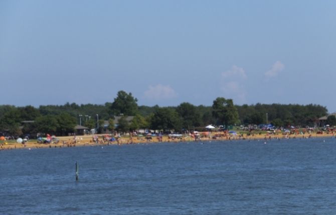 Sandy Point State Park Beach, Annapolis MD