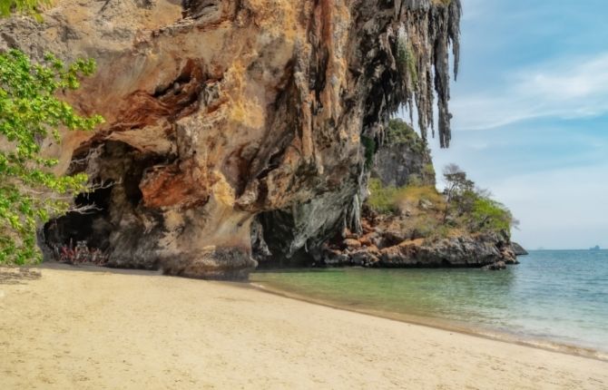 Beaches in Phuket Phra Nang Cave Beach