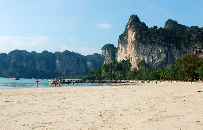 Beaches in Phuket Railay Beach 