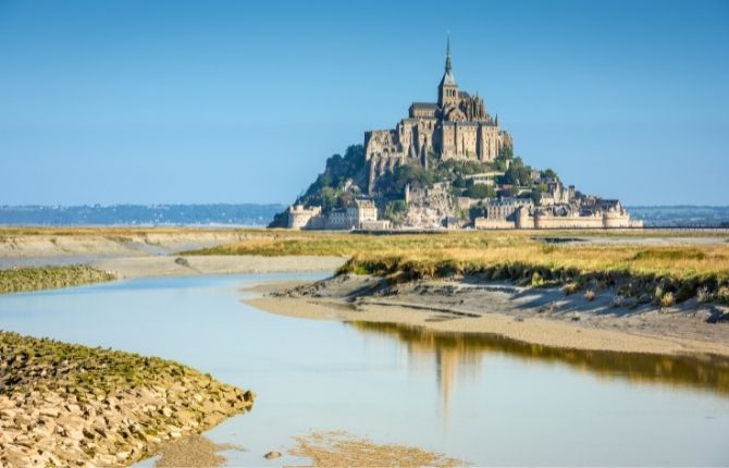 Bay of Mont Saint-Michel, Normandy