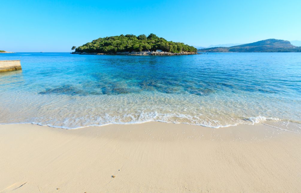 Beaches in Albania Ksamil Beach, Sarandë