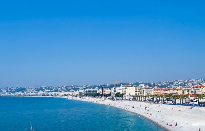 Beaches in Cannes