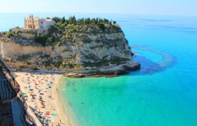 Beaches in Italy Marasusa, Calabria