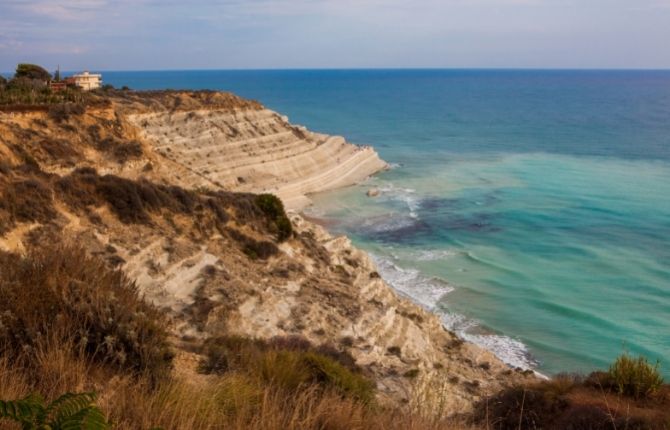 Beaches in Italy Scala dei Turchi, Sicily