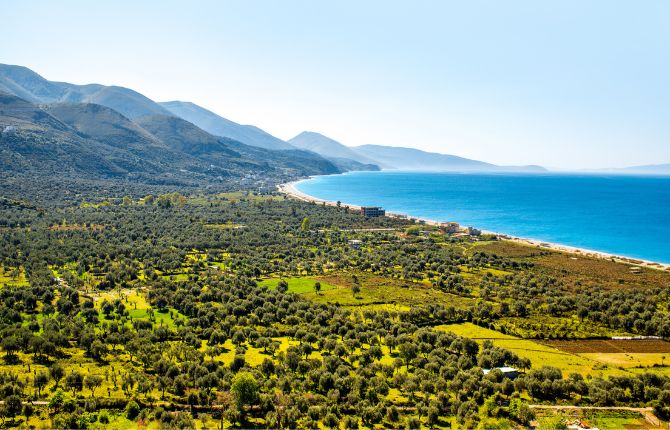 Borsh Beach Albania