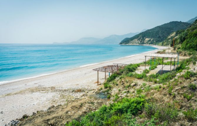 Buneci Beach, Himarë