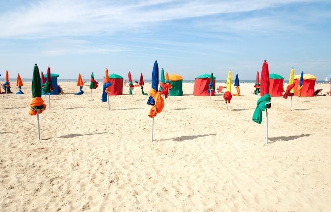 Deauville Beach, Normandy