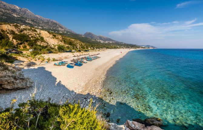 Dhërmi Beach, Himarë