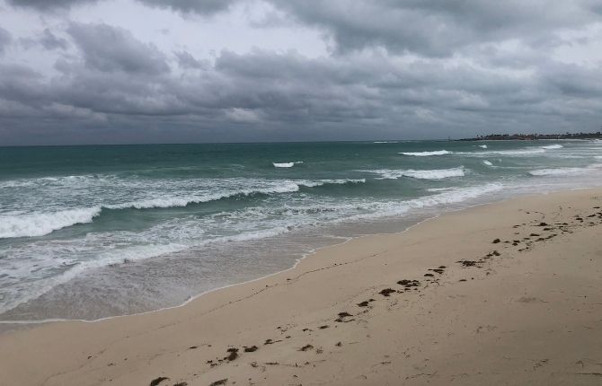 Hurricane season in Cancun