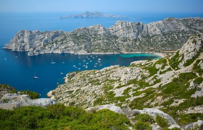 Les Calanques de Cassis, Marseille