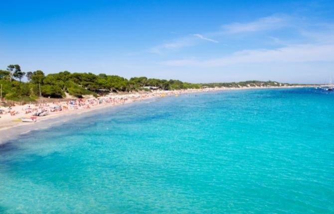 Playa de ses Salines, Ibiza