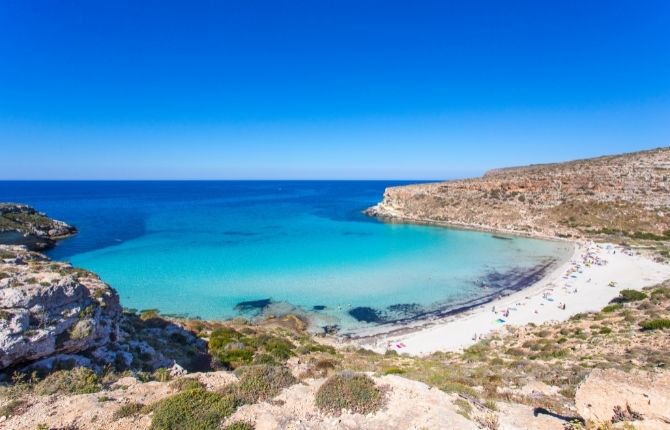 Spiaggia dei Conigli, Lampedusa