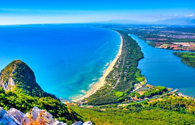 Spiaggia di Sabaudia, Lazio