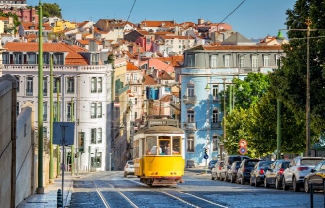 Things to Do in Lisbon Tram 28