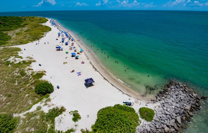 Beaches in Miami Bill Baggs Cape Florida State Park