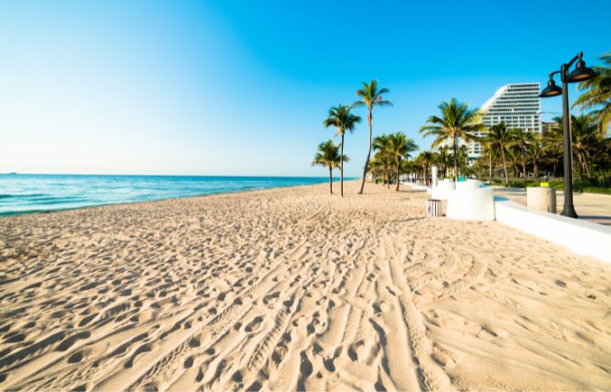 Beaches in Miami Fort Lauderdale Beach