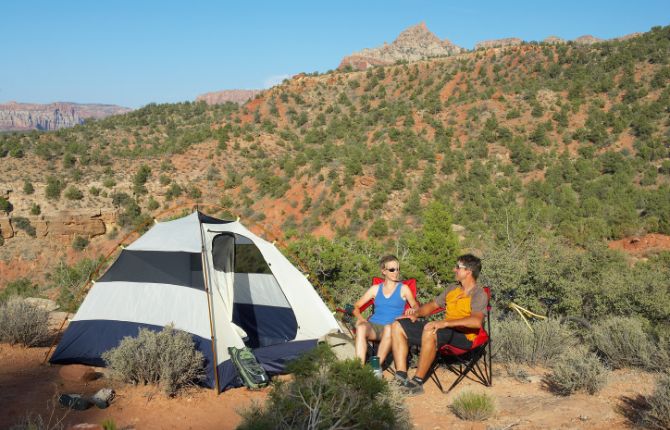 Campgrounds near Zion National Park