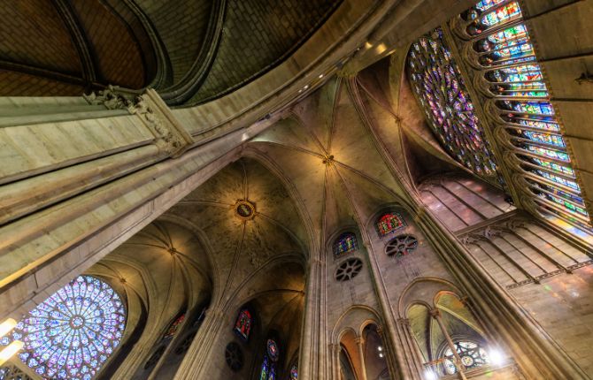 Cathédrale Notre-Dame de Paris Gothic Architecture