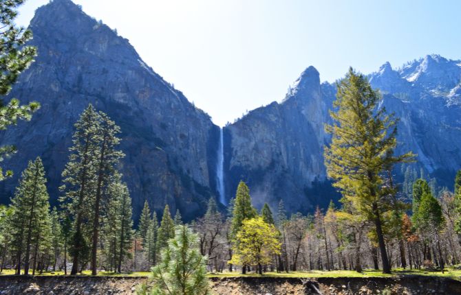 Bridalveil Fall Yosemite National Park