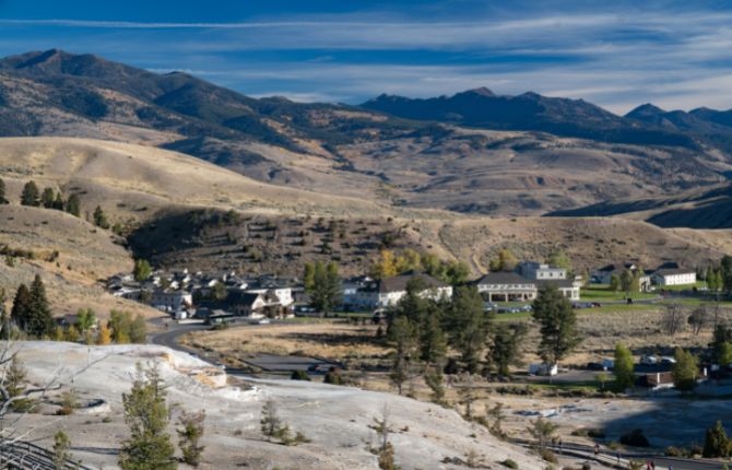 Mammoth Hot Springs Campground