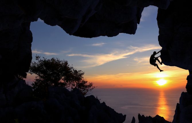 Rock Climbing in Yosemite National Park