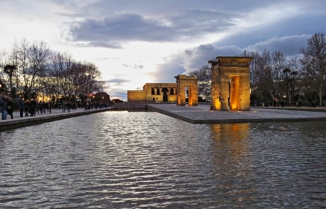 Temple of Debod, Madrid Spain