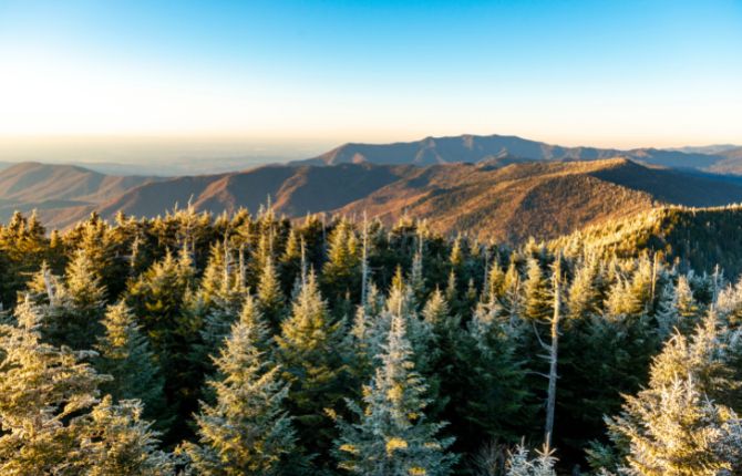 Great Smoky Mountains from Clingmans Dome