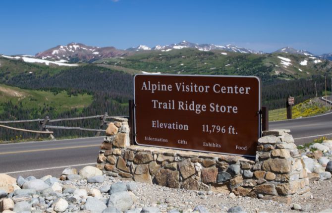 Alpine Visitor Center colorado