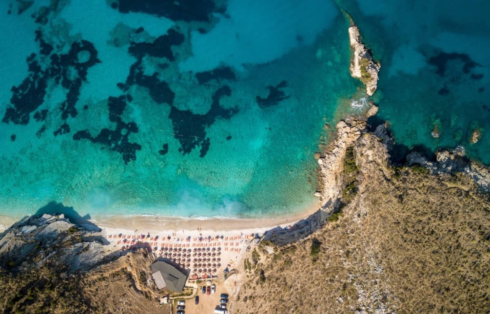 Beaches in Albania Mirror Beach, Sarandë