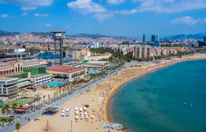 Barceloneta Beach Spain