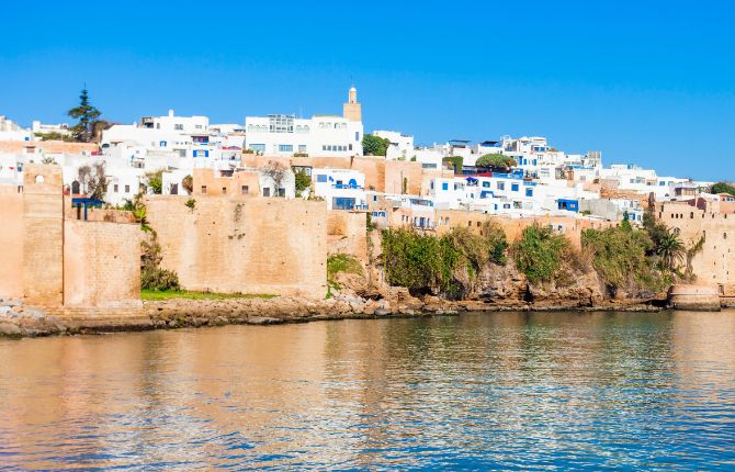 Kasbah of the Udayas Fortress Rabat morocco