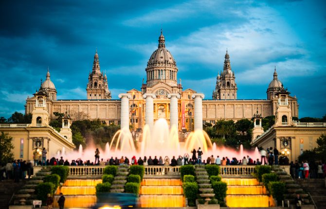 Montjuic, Barcelona, Spain