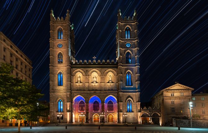 Notre-Dame Basilica of Montreal Canada