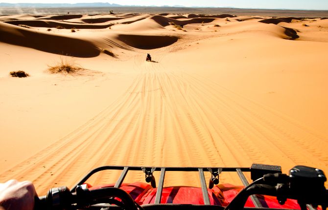 Quad Biking in Merzouga Desert