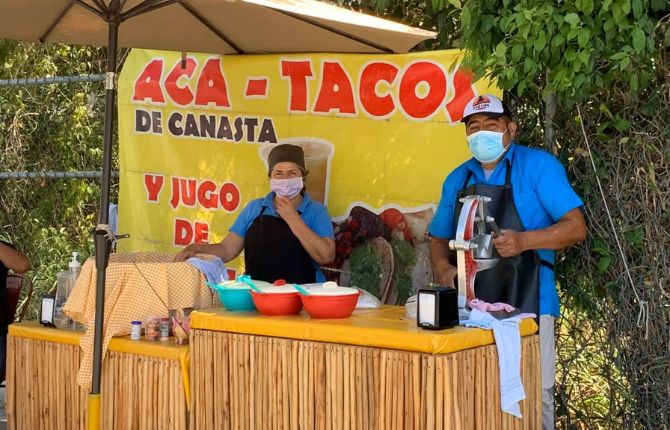 La Hija De Aca Tacos Restaurant in Tulum