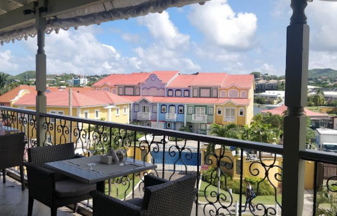 Matthew's Rooftop Restaurant in St. Lucia