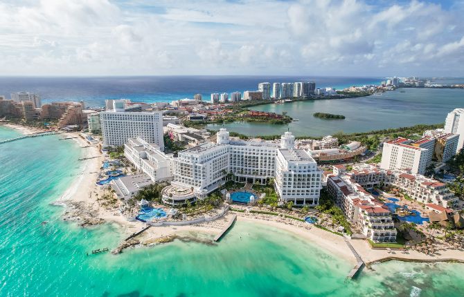 Top beach cities in Mexico Cancun