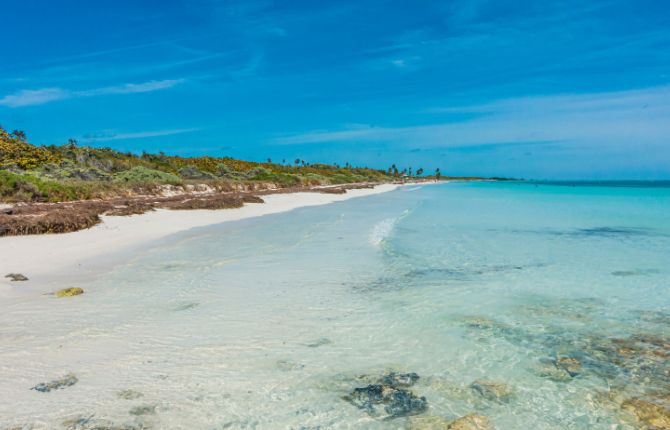 Best Beaches in the Florida Keys: Sandspur Beach