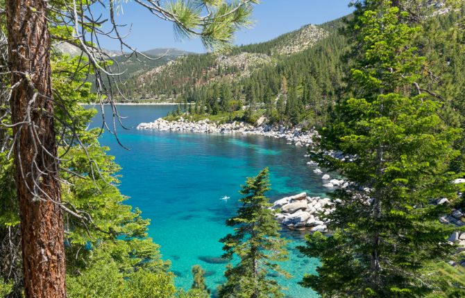 Lake Tahoe road trips around northern california