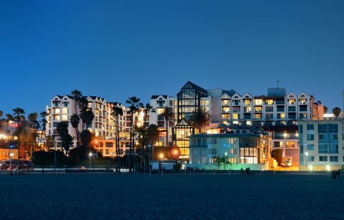 Resort Cities in Southern California Santa Monica